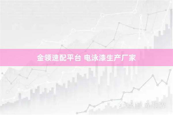 金领速配平台 电泳漆生产厂家