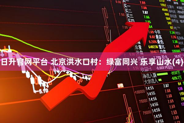 日升官网平台 北京洪水口村：绿富同兴 乐享山水(4)